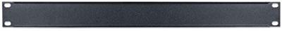 Intellinet 712675 19 inch Afdekking voor patchkast 1 HE Zwart (RAL 9005)