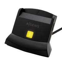 ID/SIP-kaartlezer Aisens ASCR-SN04CSD-BK Zwart - thumbnail