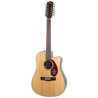 Fender Classic Design CD-140SCE-12 Natural 12-snarige elektrisch-akoestische westerngitaar met koffer - thumbnail