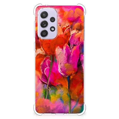 Back Cover Samsung Galaxy A33 Tulips Back Cover Samsung Galaxy A33 Tulips