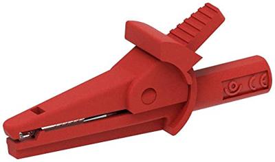 Electro PJP 5002-IEC-d4-CD1-R Krokodillenklem Rood Klembereik (max.): 9 mm Lengte: 51 mm 1 stuk(s) Electro PJP 5002-IEC-d4-CD1-R Krokodillenklem Rood Klembereik (max.): 9 mm Lengte: 51 mm 1 stuk(s)
