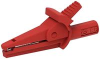 Electro PJP 5002-IEC-d4-CD1-R Krokodillenklem Rood Klembereik (max.): 9 mm Lengte: 51 mm 1 stuk(s) - thumbnail