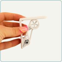 Nordix Tafelkleed Klemmen Clips Tafelklem Tuinartikelen 8 Stuks Wit - thumbnail