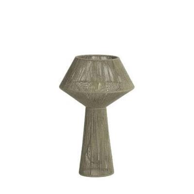 Light & Living Tafellamp 'Fugia' Jute, 47cm, kleur Lichtgroen