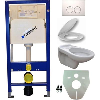 Wiesbaden Geberit UP 100 +Neptunus WC+ Nept.zitt.+ Delta 21 wit