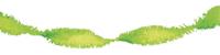 Folat twist slinger crêpepapier groen 6 meter | 24 stuks - thumbnail