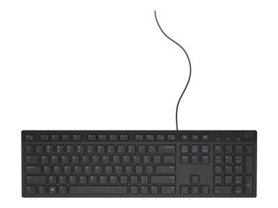 DELL bekabeld toetsenbord - KB216 - Frans (AZERTY) - zwart