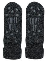 Homesocks huis sokken met antislip - Antislip sokken met extra grip - Siliconen - Wollen winter sokken - thumbnail