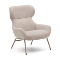Kave Home Fauteuil 'Belina' kleur Beige - thumbnail