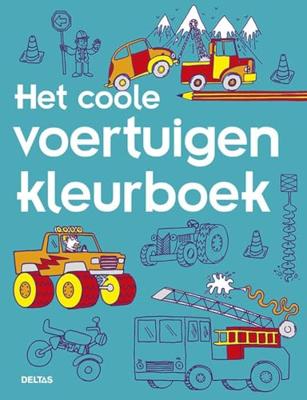 Het coole voertuigen kleurboek (Paperback)