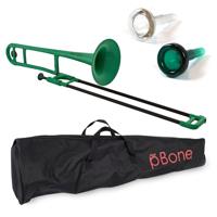 Jiggs pBone Bb Tenor Trombone Groen met tas - thumbnail