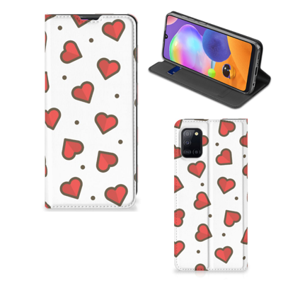 Samsung Galaxy A31 | Hoesje met Magneet | Hearts
