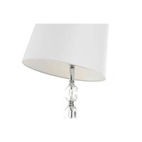 Vloerlamp Home ESPRIT Wit Zilverkleurig 50 W 220 V 35 x 35 x 150 cm (3 Onderdelen) - thumbnail