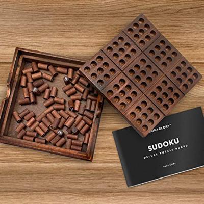 Houten sudoku spel Houten sudoku spel