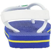 Teenslippers voor baby Brasil Logo II HAVAIANAS marine - thumbnail
