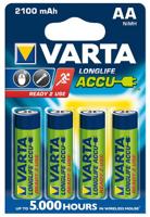 Varta RECH.AC.Power AA2100mAh BLI4 Oplaadbare AA batterij (penlite) NiMH 2100 mAh 1.2 V 4 stuk(s) - thumbnail