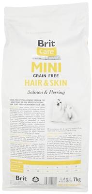 BRIT Care Mini Hair&Skin Salmon&Herring - droog hondenvoer - 7 kg