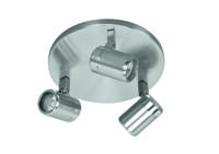 Highlight SpotRain nikkel 3-lichts rond - S7372.30 - thumbnail