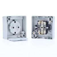 AS Schwabe 62460 Stopcontact (opbouw) IP54 - thumbnail