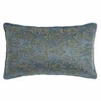 Kussen DKD Home Decor 8424001850396 Blauw Gouden 50 x 10 x 30 cm - thumbnail