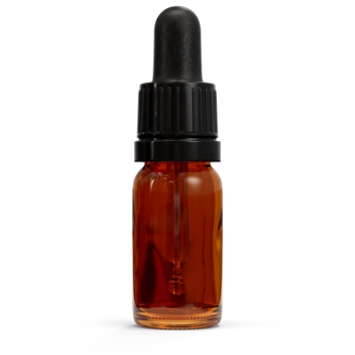 Glazen fles - Bruin (incl. varierende doppen)