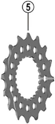 Shimano Sprocket Wheel for CS-M8100/M7100