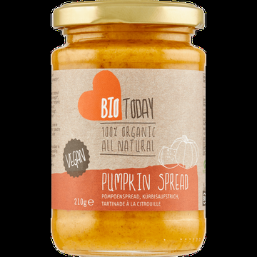 BioToday Pompoenspread 210 g bij Jumbo