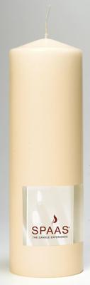 Stompkaars d8h25 cm ivoor Spaas - Spaas Stompkaars d8h25 cm ivoor Spaas - Spaas