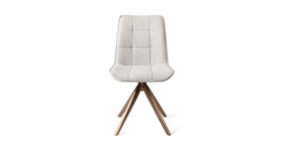 Jesper Home Eetkamerstoel 'Ota' Turn Rose, kleur Bumble Bee Jesper Home Eetkamerstoel 'Ota' Turn Rose, kleur Bumble Bee