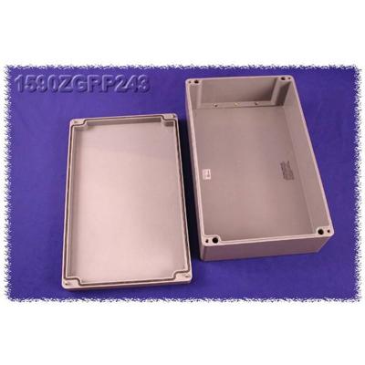 Hammond Electronics 1590ZGRP243 Universele behuizing 400 x 250 x 120 Polyester Grijs 1 stuk(s)