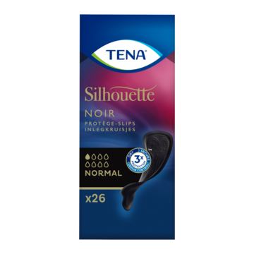 Tena Silhouette Normal Noir Liner 26