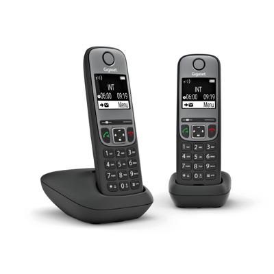 Gigaset A705 Duo Draadloze DECT Telefoon Zwart