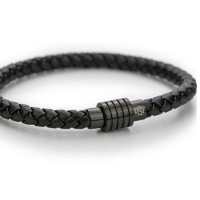 Paul McNeal MB0031BB Lederen Armband Lengte 21cm Paul McNeal MB0031BB Lederen Armband Lengte 21cm