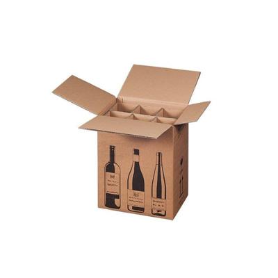 Flesverzenddoos voor 6 flessen 305 x 212 x 368 mm | 5 stuks