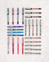 Rollerpen uni-ball eye eco 150e b rood | 12 stuks - thumbnail