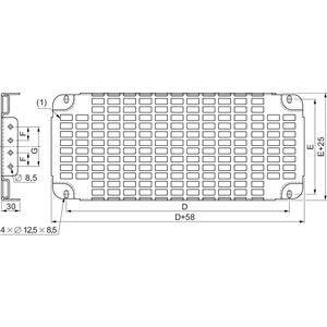 Schneider Electric NSYSTMP60100 1 stuk(s)