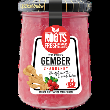 Roots Gember Cranberry 220g bij Jumbo