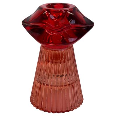 Mansion Atmosphere Kandelaar lippen 7,5x7,5x10,5cm