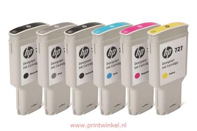 HP Inktcartridge 728 Origineel Geel 300 ml F9K15A 1 stuk(s)