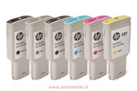 HP Inktcartridge 728 Origineel Geel 300 ml F9K15A 1 stuk(s) - thumbnail