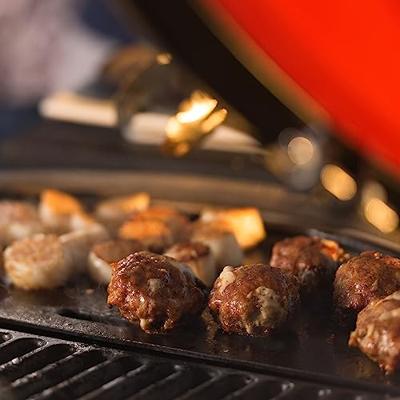 Kamado Joe Tweezijdig bruikbare gietijzeren grillplaat voor Big Joe grillrooster - thumbnail