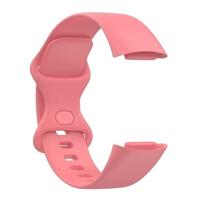 FitBit Charge 5 & 6 Sportbandje met dubbele lus - Roze - Maat: L - thumbnail