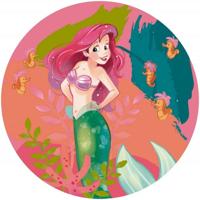 Noordwand Komar Dots Behangcirkel Disney Princess - Ariel - Happy Coral - DD1-017 - thumbnail