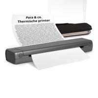 Pora&co Thermische A4 printer, grijs - thumbnail