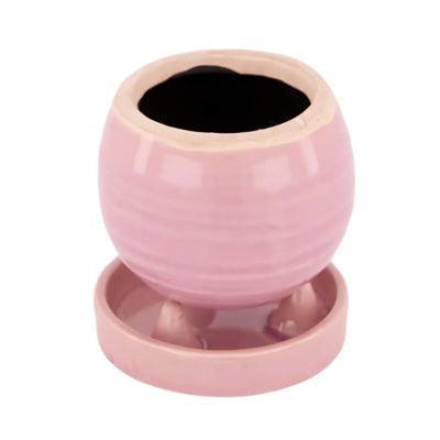 Bloempot Duo roze 9 cm | 36 stuks