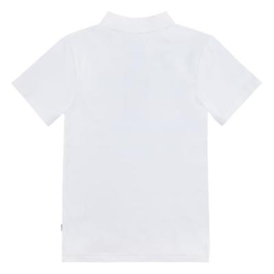 Polo LEVI'S jongen korte mouwen wit