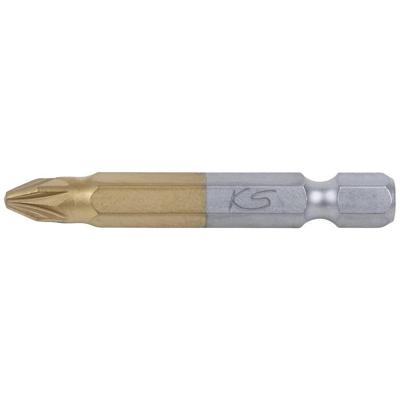 KS Tools 911.3644 9113644 Kruis-bit PZ 2 Speciaal staal Titanium gecoat C 6.3 5 stuk(s)
