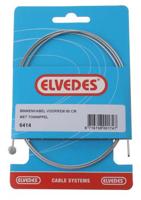 Elvedes Rem binnenkabel 900mm 1 ×19 draads verzinkt ø1,5mm met t-nippel ø7 × 6mm - thumbnail