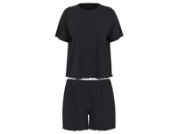 esmara Korte dames pyjama (Zwart, M (40/42)) - thumbnail