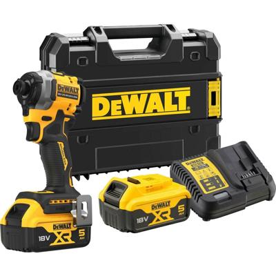 DeWALT DCF850P2T Compacte accu slagschroevendraaier 205Nm 18V XR 5.0Ah in TSTAK DeWALT DCF850P2T Compacte accu slagschroevendraaier 205Nm 18V XR 5.0Ah in TSTAK